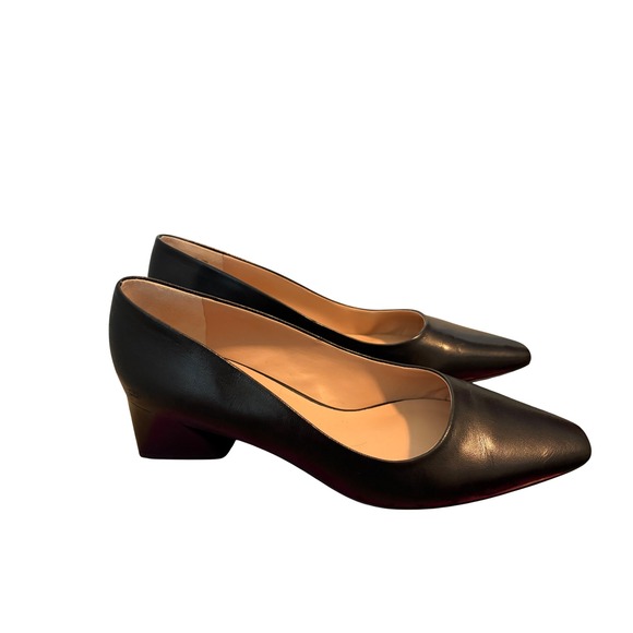 Franco Sarto Shoes - Franco Sarto Black Block Heel Pumps Women's Size 11M Classic Old Money Career